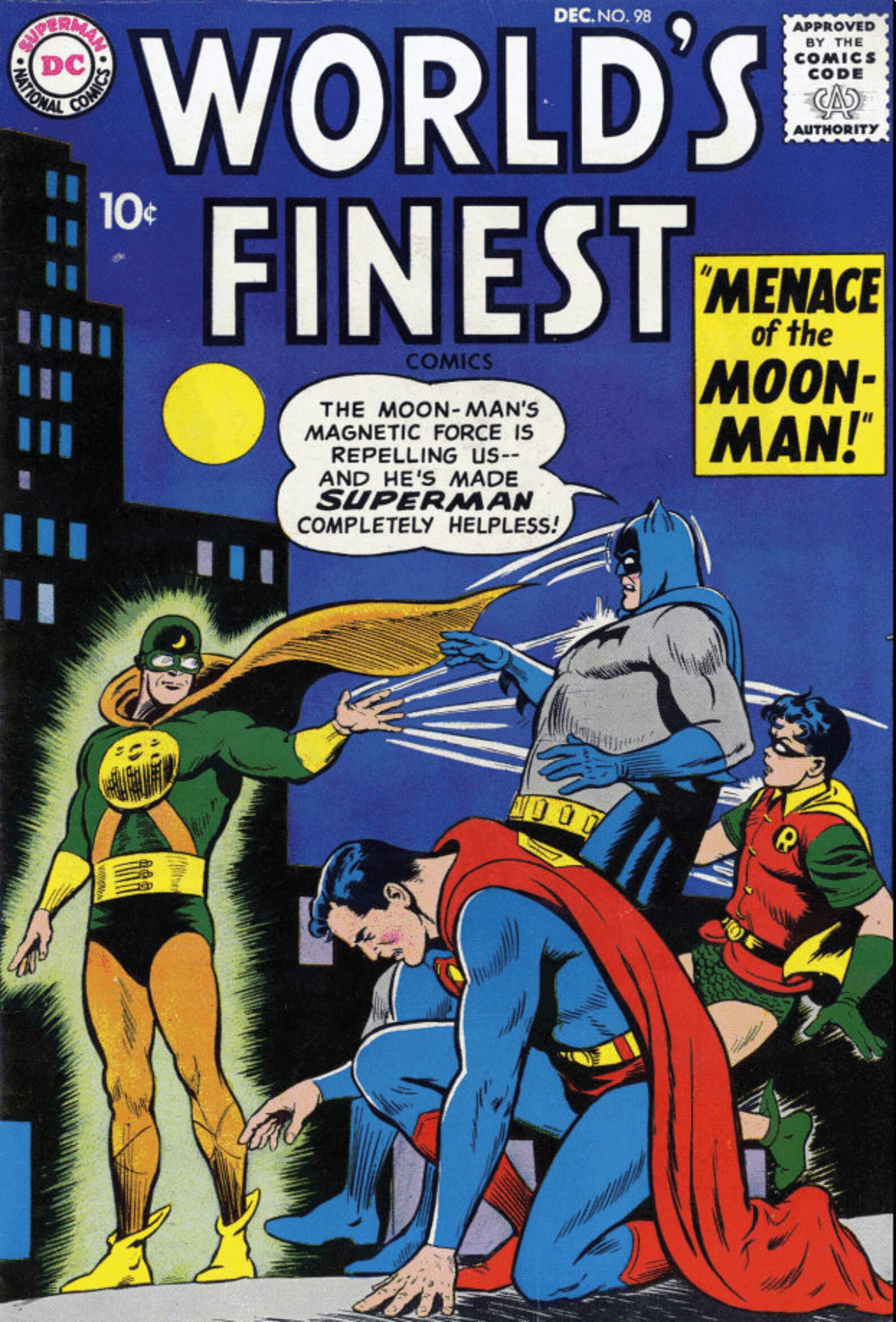 Worlds Finest Comics World s Best Comics Rare Vintage Etsy