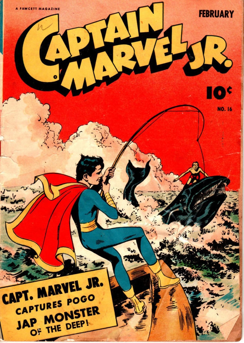 Captain Marvel Jr comics. Golden age. Rare Vintage comics 1942-1953 compact disk No1 and No2 118 publications image 9