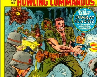 Sgt Fury and His Howling Commandos. Mervel Comics. Silver Age