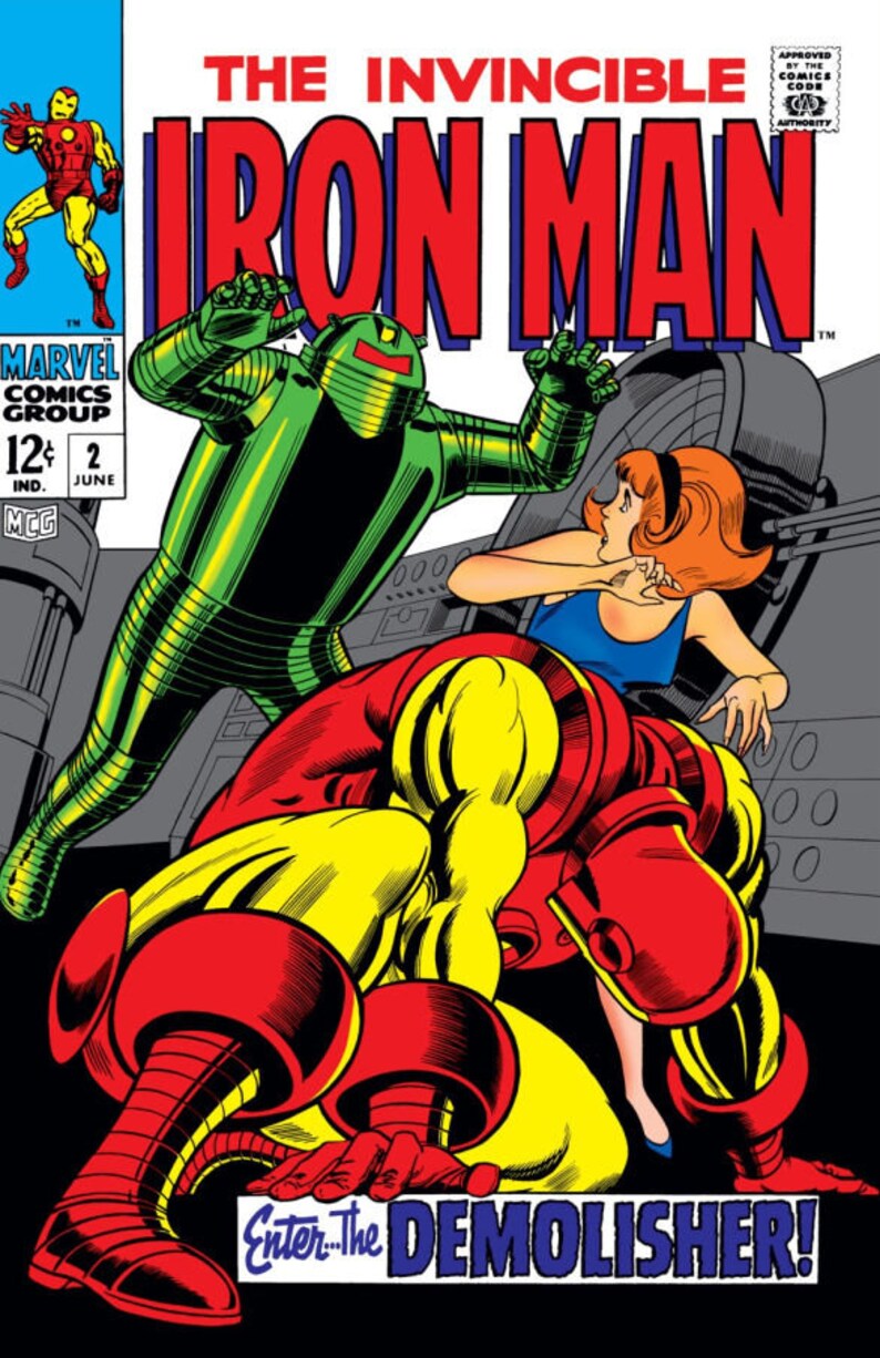 Iron Man comics. Rare Vintage comics. 110 publications Etsy