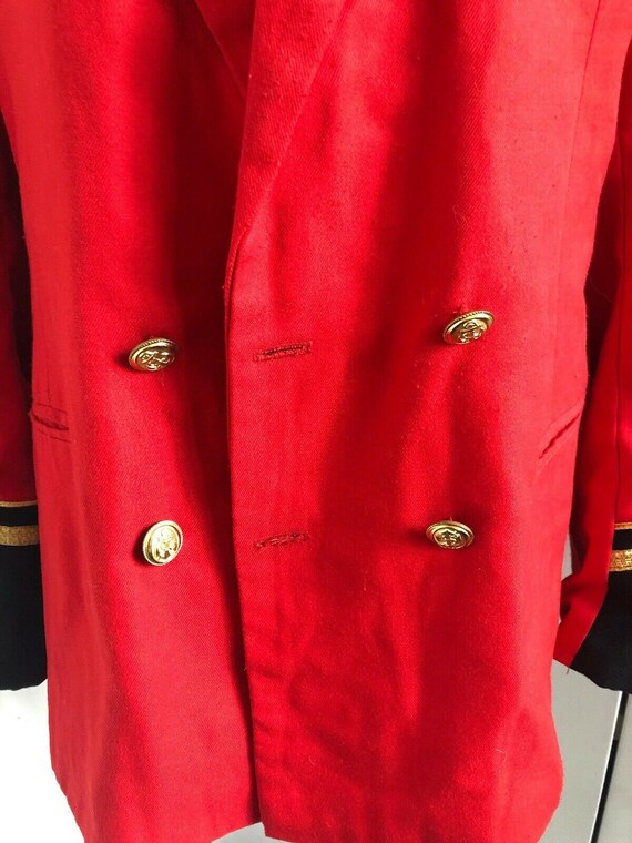 Mens red outlet wool jacket