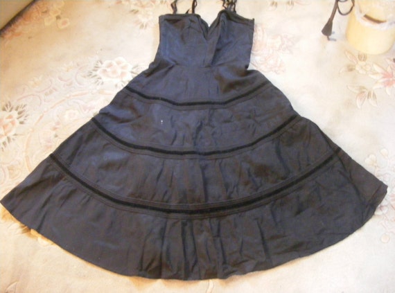 satin rockabilly dress