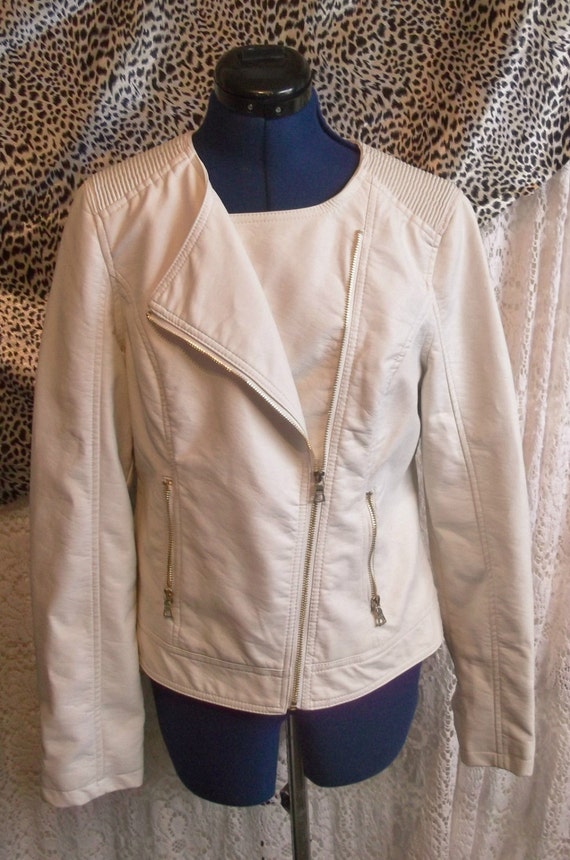 tu leather biker jacket