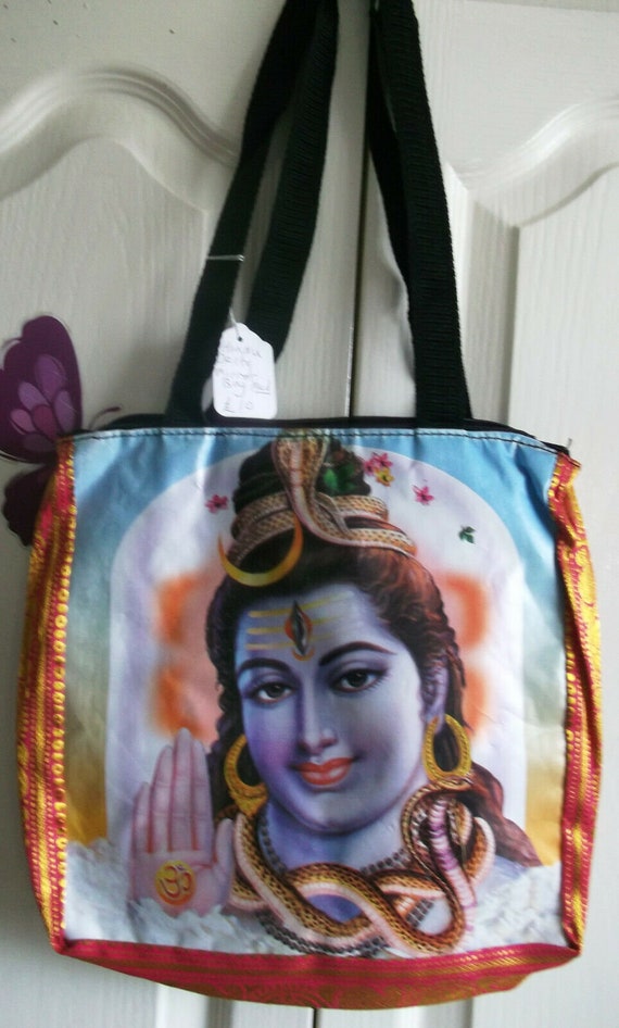 Shiva Parvati Ganesh Shoulder Tote Messenger Bag Indian 2-sided Digital  Print Bag 22 - Etsy