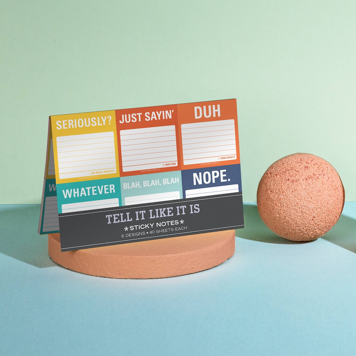 Knock Knock Tell It Like It is Sticky Note Packet - Etsy