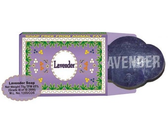 Organische Vegane Seife 75g - Lavendel