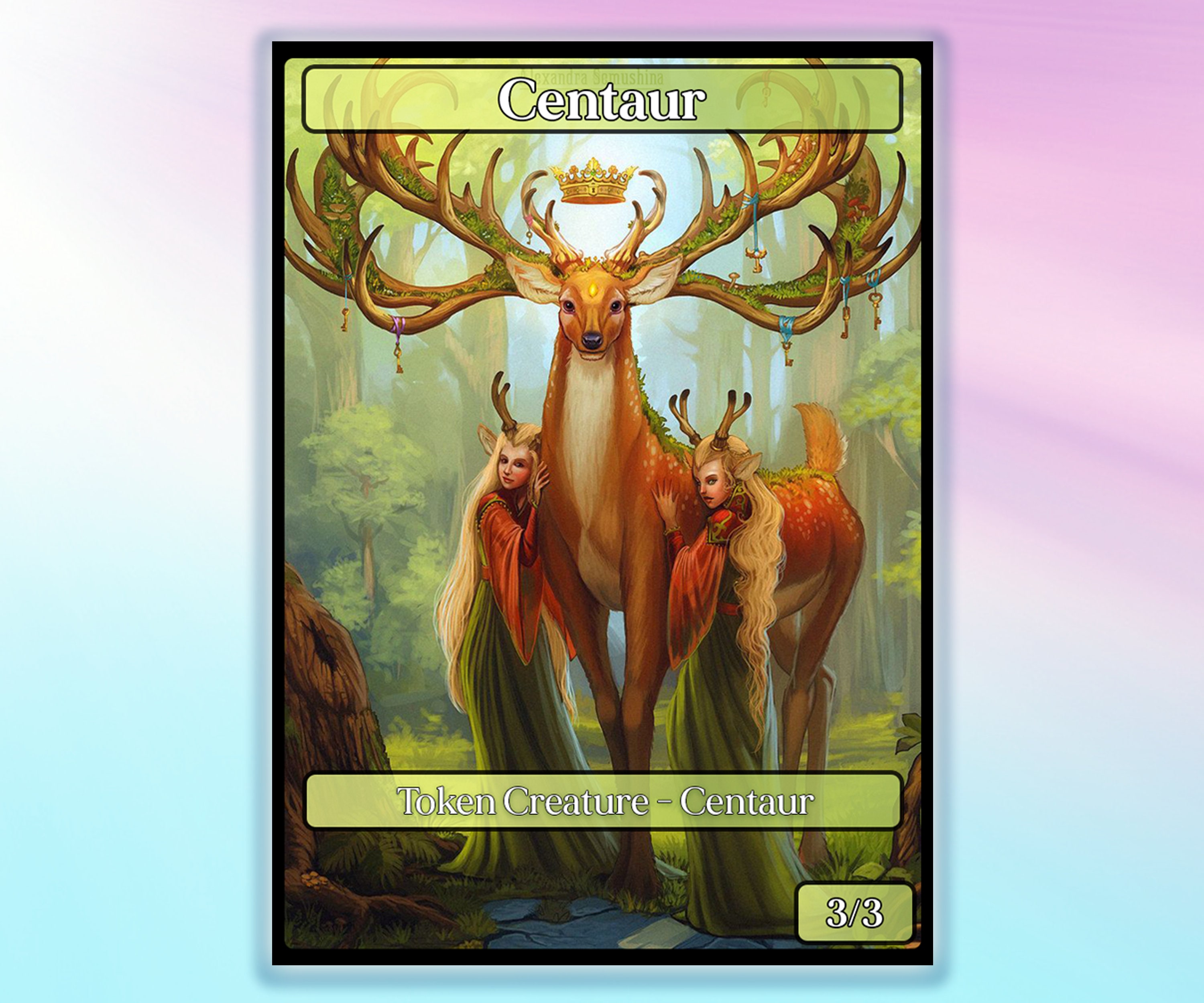 Mtg Token Template Mtg Token Template
