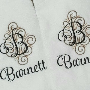 Monogrammed Guest Towel, Personalized Tea Towel, Hostess Gift, Housewarming Gift, Wedding Shower Gift