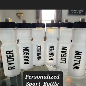 Sport water Bottle personalized Bottle Included