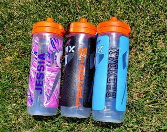 Calcomanía Gatorade GX. Calcomanía personalizada con nombre únicamente.