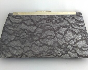 pewter color purse