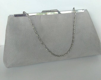 silver grey occasion bags