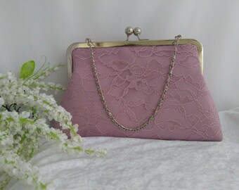 mauve clutch
