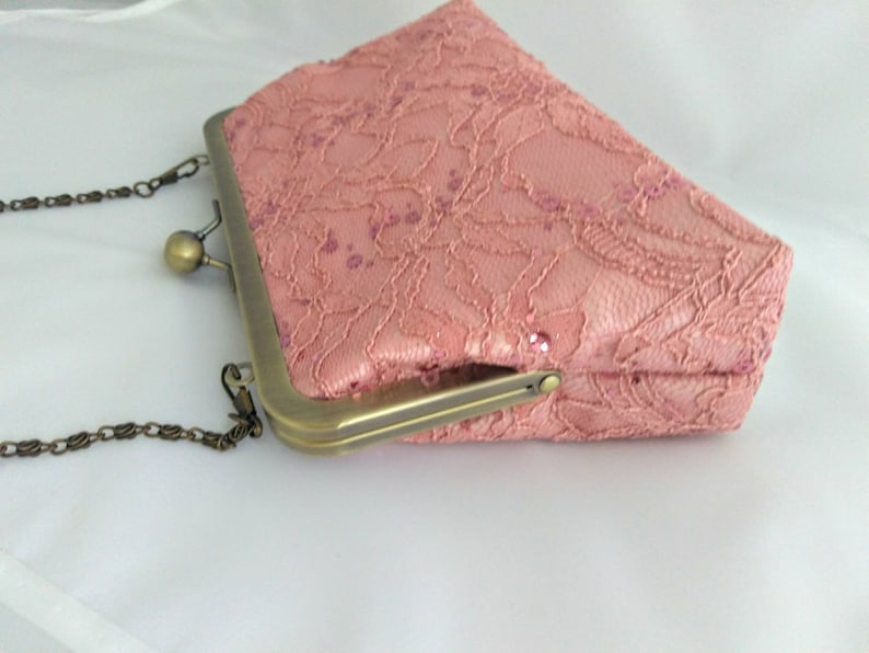 Dusty rose Clutch purse Mauve Bridal clutch Dusty pink | Etsy