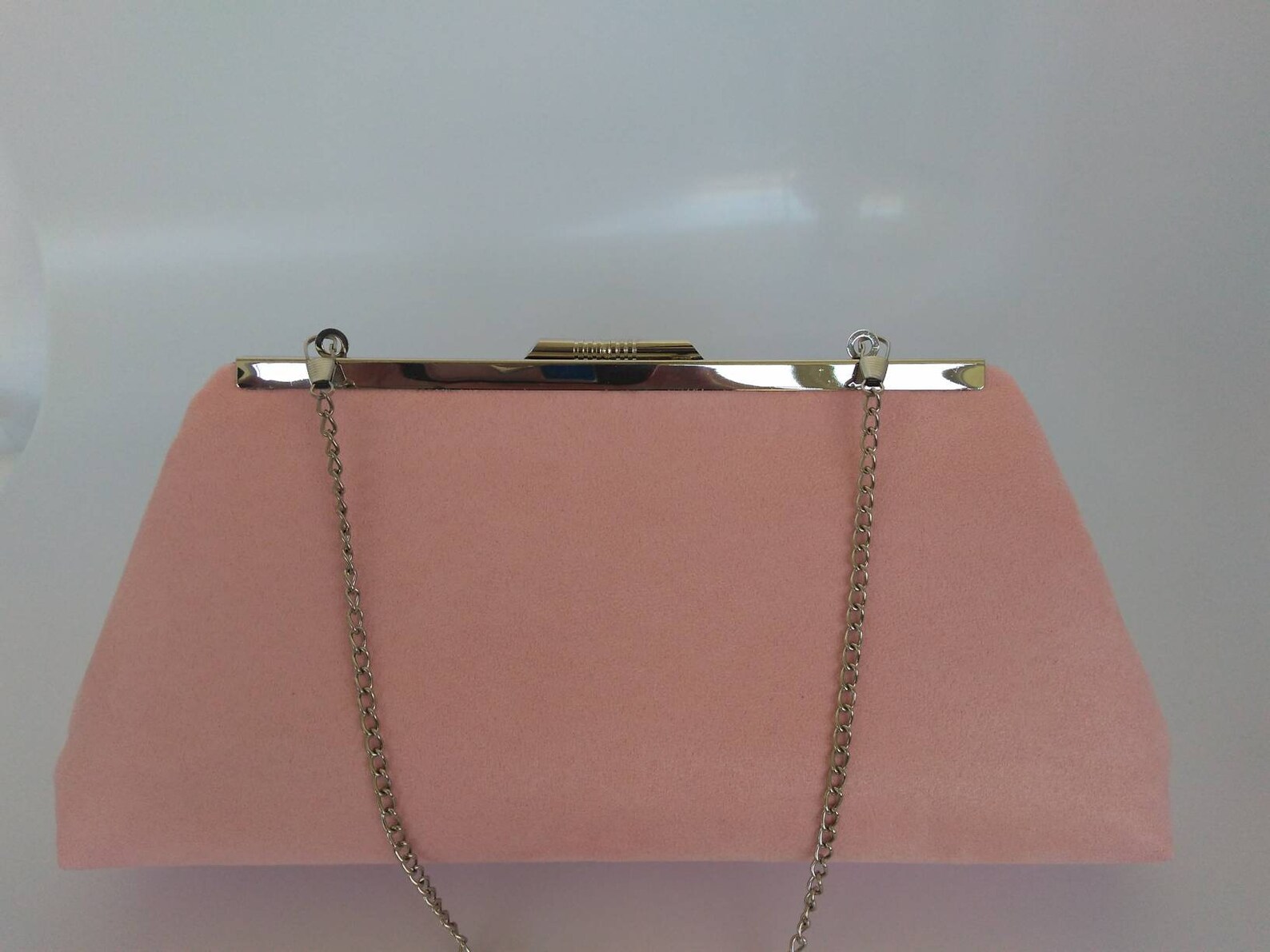 Pink suede clutch purse blush bridal clutch rose pink purse Etsy