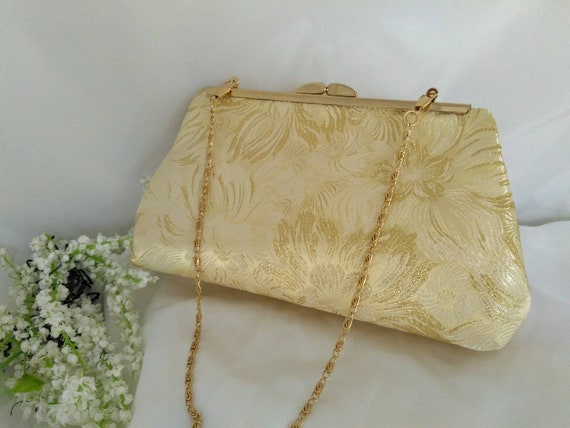 gold cocktail purse