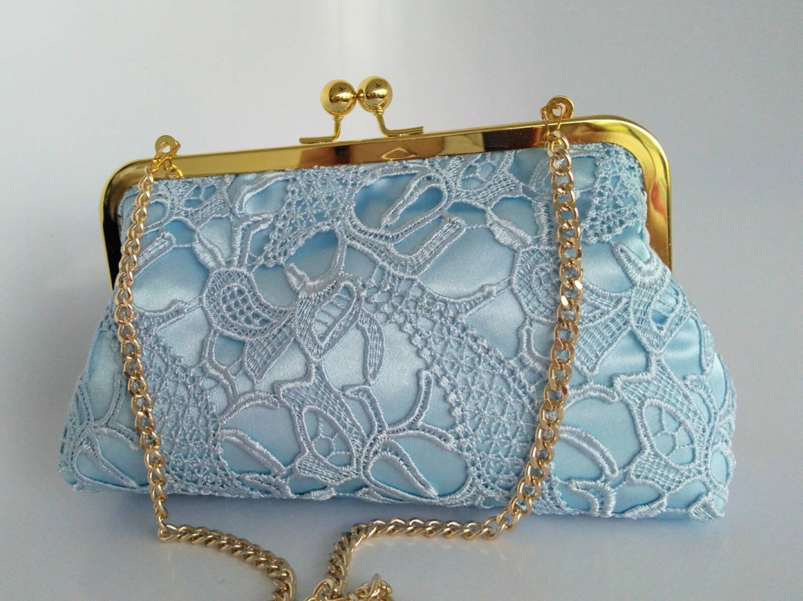 Light Blue lace Clutch purse Something Blue Clutch blue Etsy