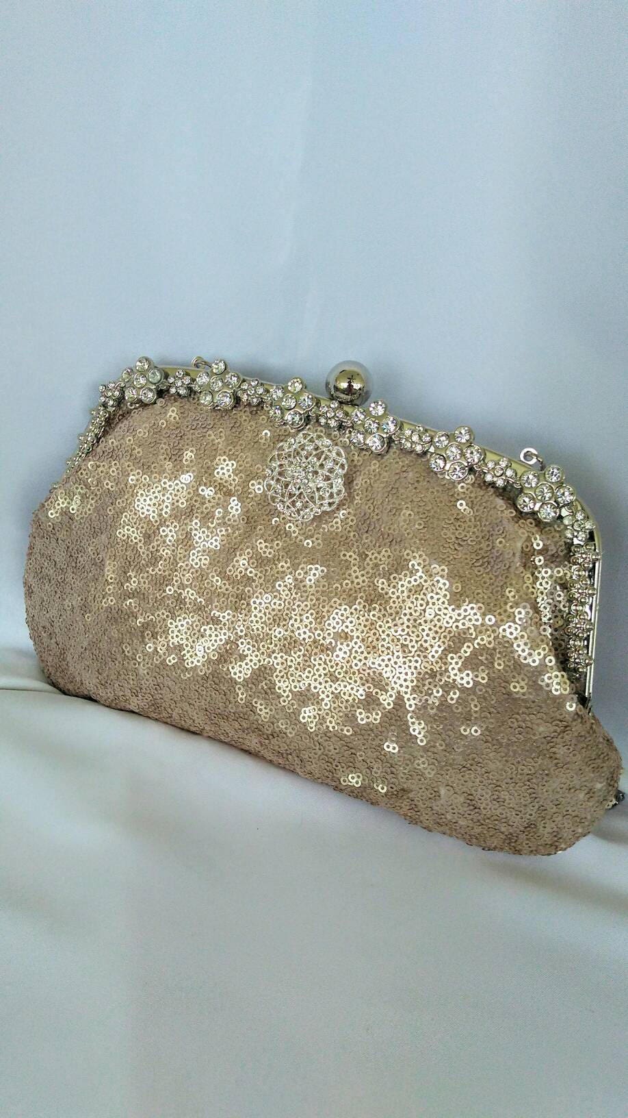 blush bag for wedding