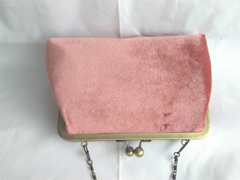 mauve pink purse