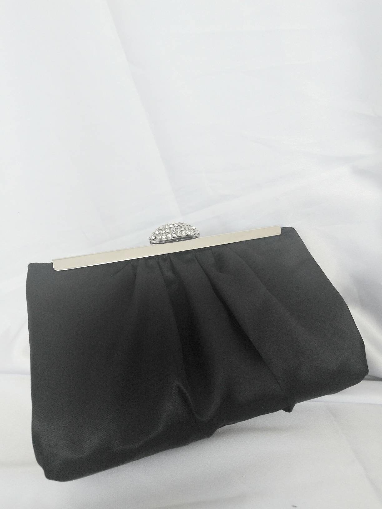 black evening purse