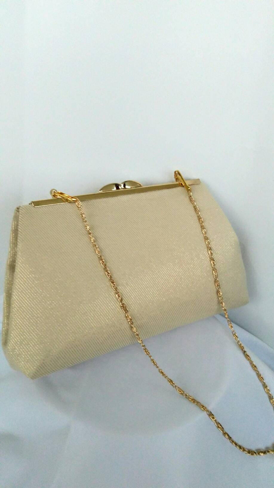 gold cocktail purse