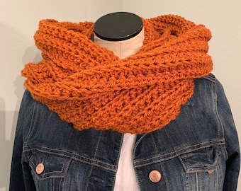 Crochet Infinity Scarf