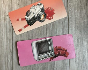 Barbie Doll Game Show 2 Prize Cards Double Sided Replacement Tv Car Camera