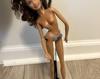 Barbie American Idol Simone-pop 'Ladies Night' 2004 Mattel nude gebogen taille