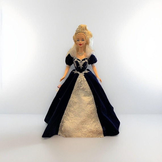 barbie princess blue dress Princess Doll Dress 11.5inch Fashion Doll Clothes for Barbie in Green Yellow Pink Purple White Blue