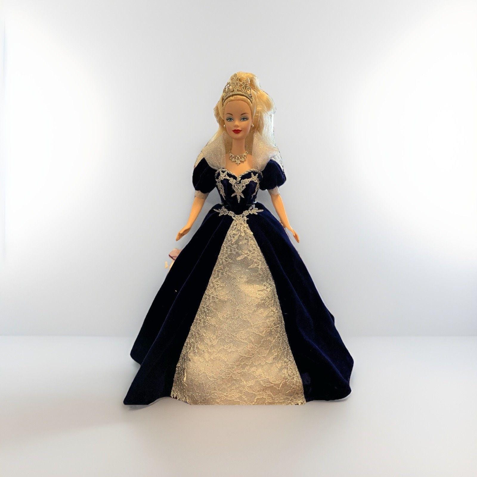 Millennium Princess Barbie Doll Velvet Blue Dress Jewelry Special Edition  Y2K - Etsy