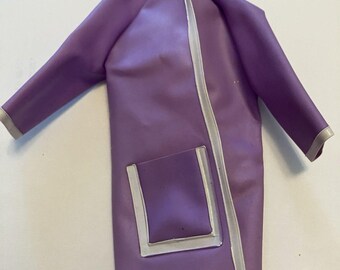 Barbie Doll Purple Raincoat Clothes Outfit #10984  Vintage 1974 70s