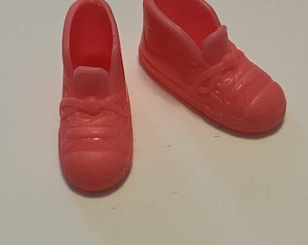 Barbie Doll Pink High Top Sneakers 90s/Y2K