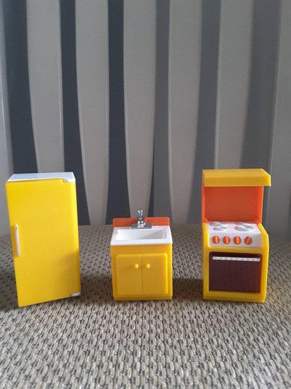 fisher price kitchen set vintage