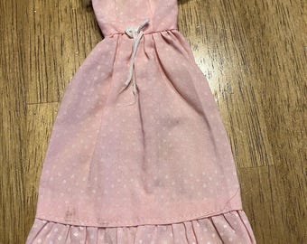 Barbie-pop #7796 roze jurk vintage Sweet 16 Sixteen vintage 1974