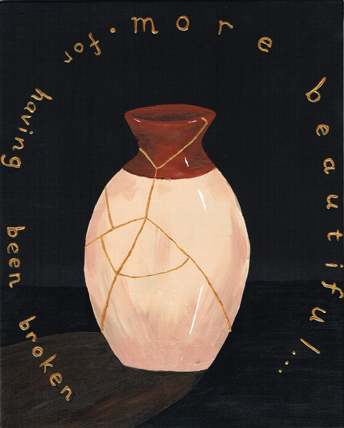 Kintsukuroi More Beautiful for Having Been Broken Etsy Kintsukuroi More Beautiful for Having Been Broken Etsy