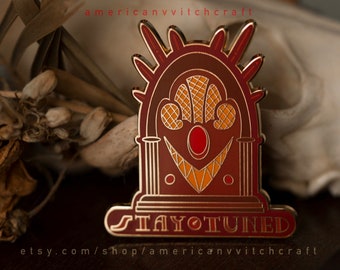 アラスター・ザ・ラジオ・デーモン ピンバッジセット 3インチ - Etsy 日本