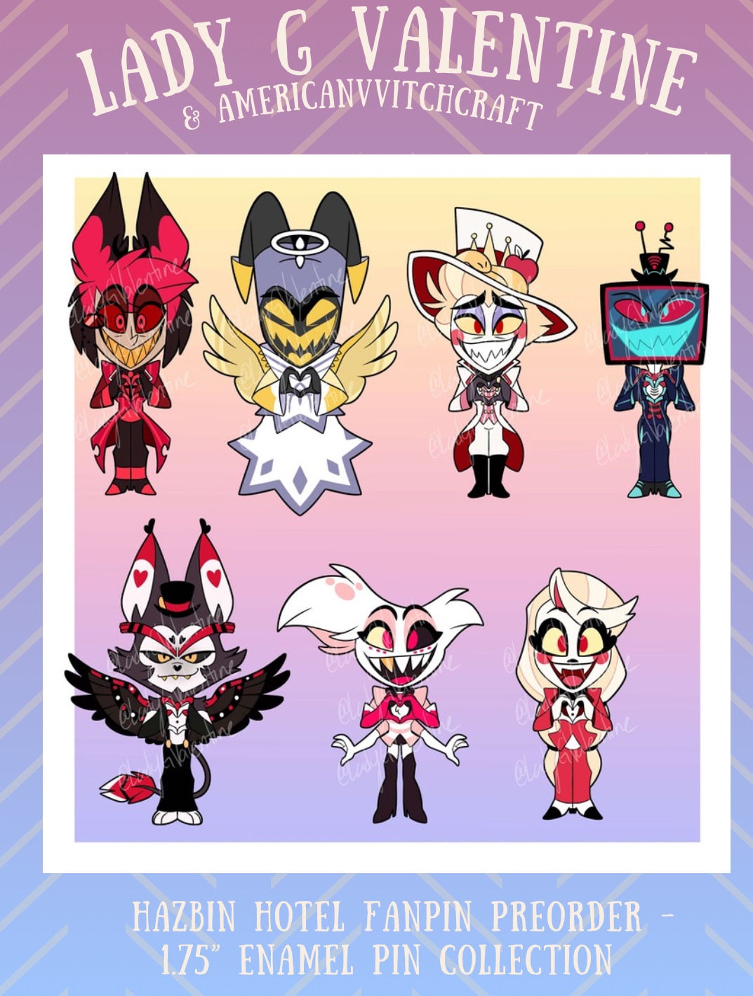 Hazbin hotel pin - Etsy 日本