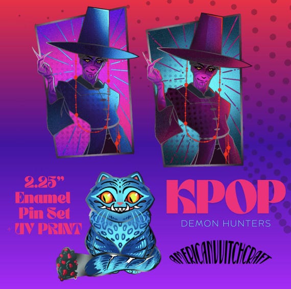 予約注文 KPOP デーモンハンターズ ジヌ & ダーピー タイガー エナメル