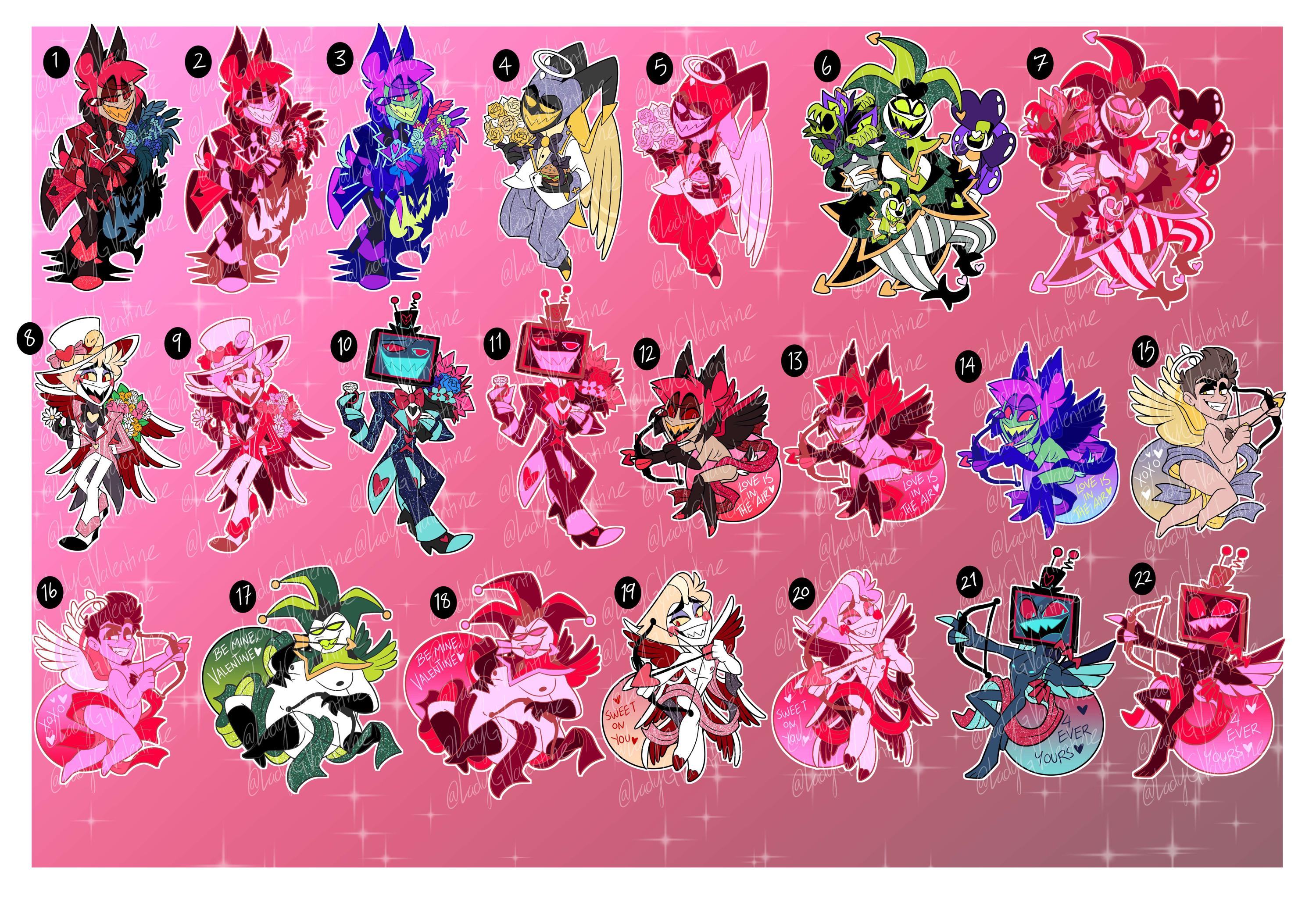 Hazbin hotel pin - Etsy 日本