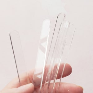 Clear acrylic cakesicle sticks, reusable acrylic cakesicle popsicle Sticks, mini cakesicle sticks, standard size cakesicle acrylic sticks