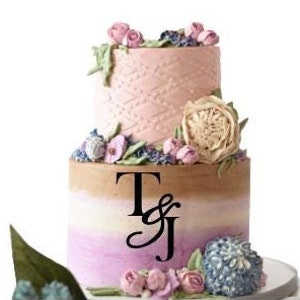Wedding cake charm, engagement cake charm, fancy cake charm, personalized cake charm, acrylic cake charm, custom cake charm
