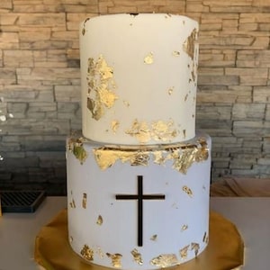 Cross cake topper, First holy communion cake topper, holy communion cake topper, baptism cake topper, christening cake topper, cake topper,