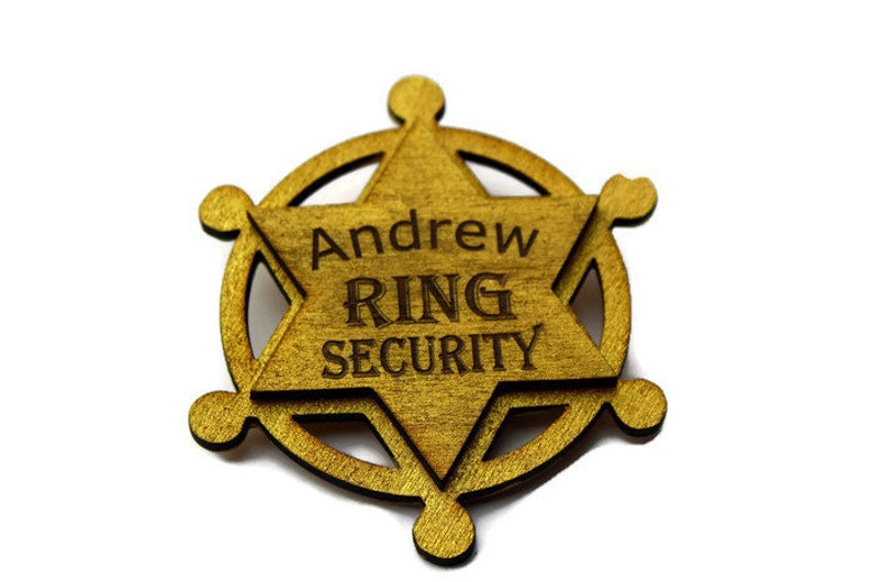 ring bearer idea ring security ring bearer sign ring security sign Ring security badge ring boy gift ring boy badge ring boy ideas