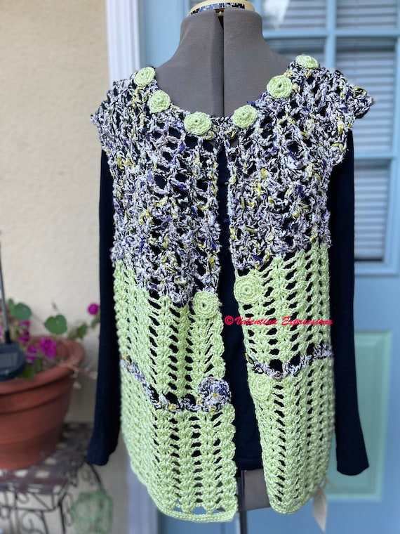 Summer Tunic Celery Mix Sleeveless Bamboo