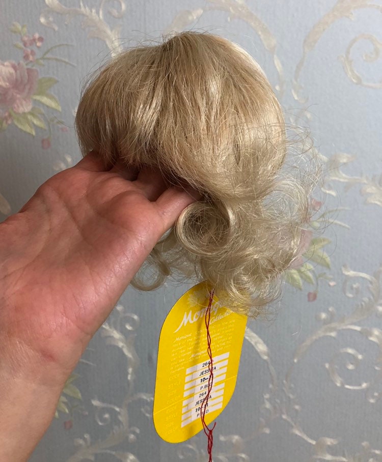 Vintage 1960s 60s Monique Blonde Curly Doll Wig Hair | Etsy