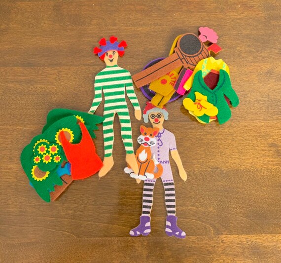 Vintage 1990s 90s The Big Comfy Couch Loonette Molly Clown Big Comfy Couch Loonette Molly Clown