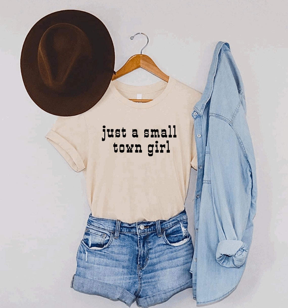 Just a Small town girl / Song lyrics / Small town girl / Etsy