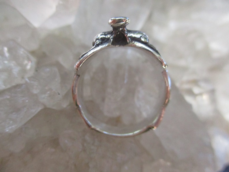 Unique Horse Saddle Ring sterling Silver Hand Cast Size 8 Etsy