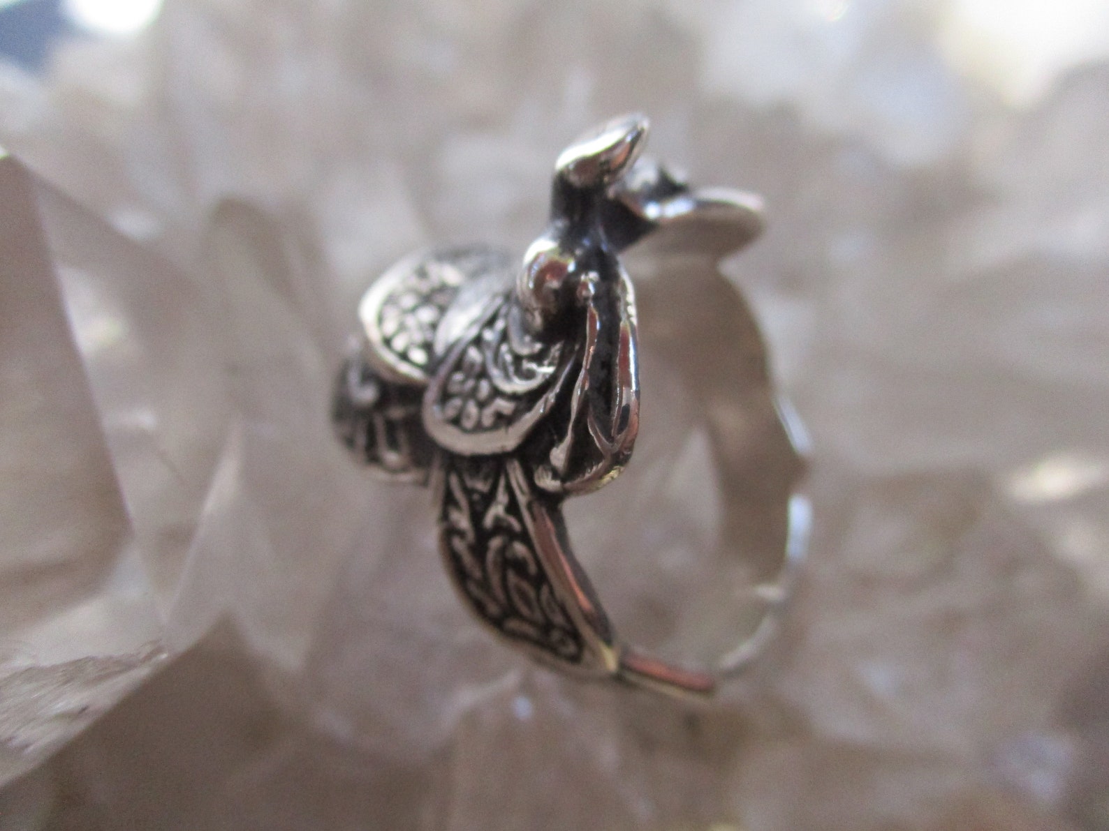 Unique Horse Saddle Ring sterling Silver Hand Cast Size 10 Etsy