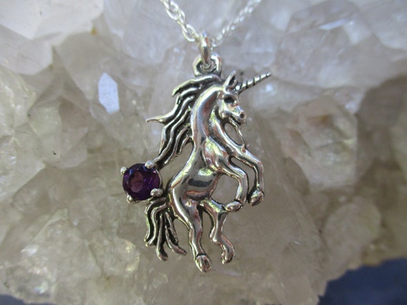 amethyst sterling Silver Hand Cast | Etsy